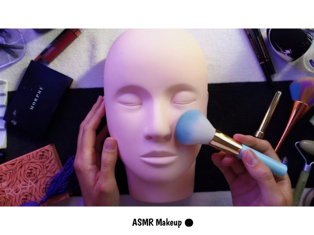 کسب درآمد از ASMR Makeup در یوتیوب