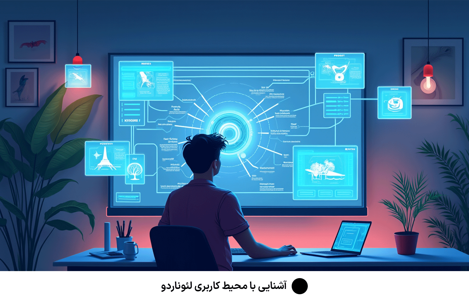 آشنایی با محیط کاربری لئوناردو