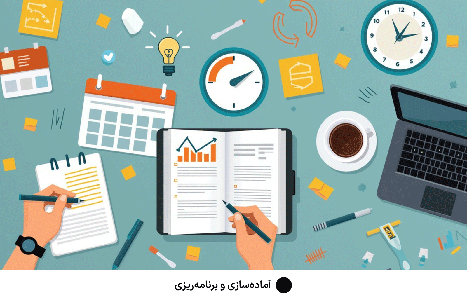 آماده‌سازی و برنامه‌ریزی