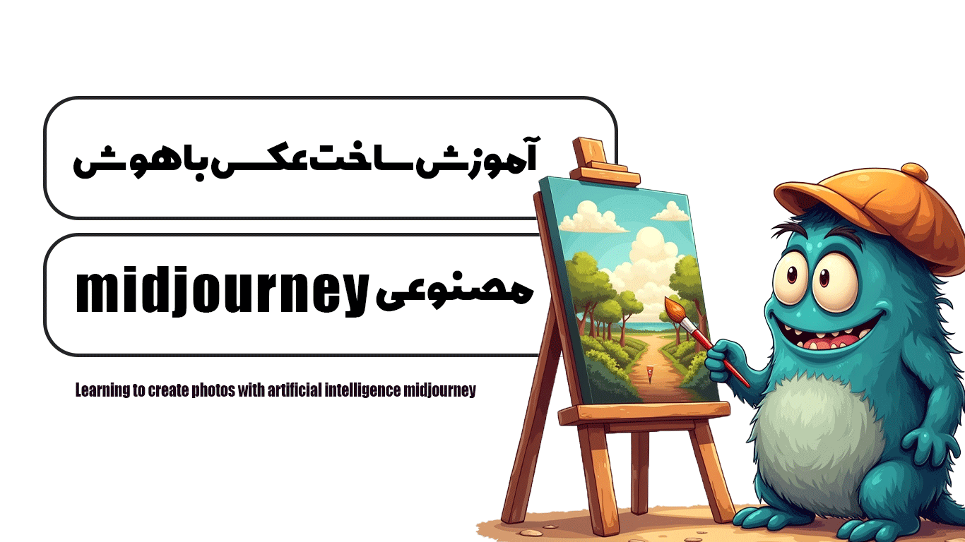 آموزش ساخت عکس با هوش مصنوعی midjourney