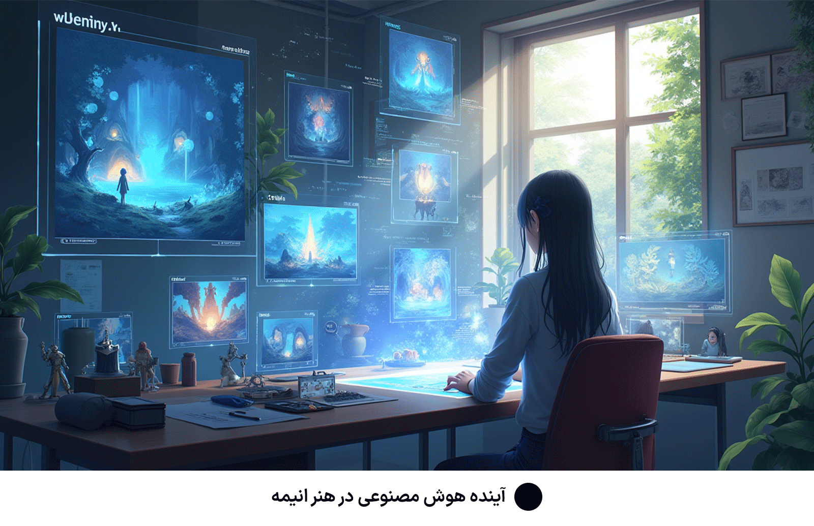 آینده هوش مصنوعی در هنر انیمه