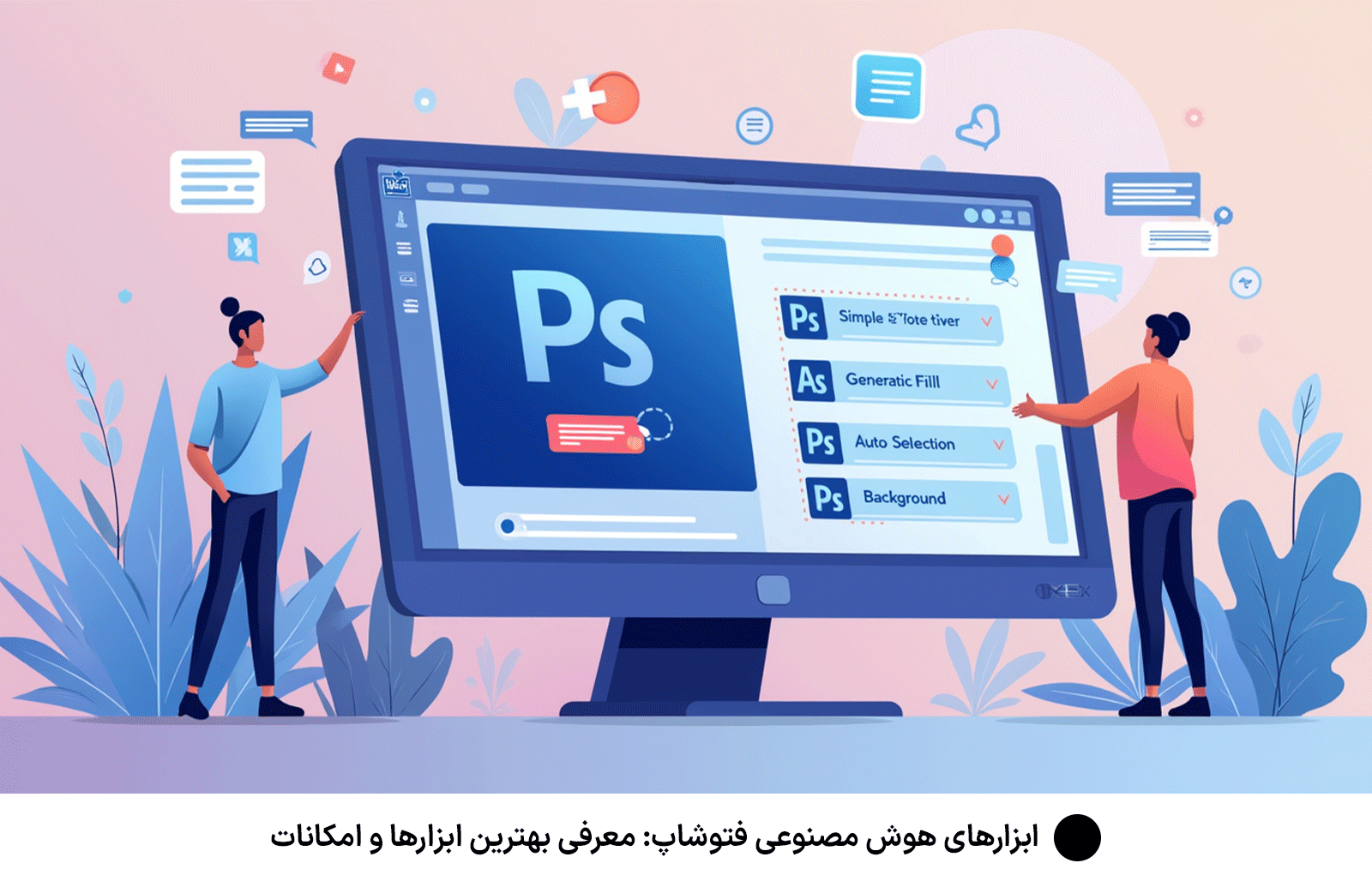 ابزارهای هوش مصنوعی فتوشاپ: معرفی بهترین ابزارها و امکانات