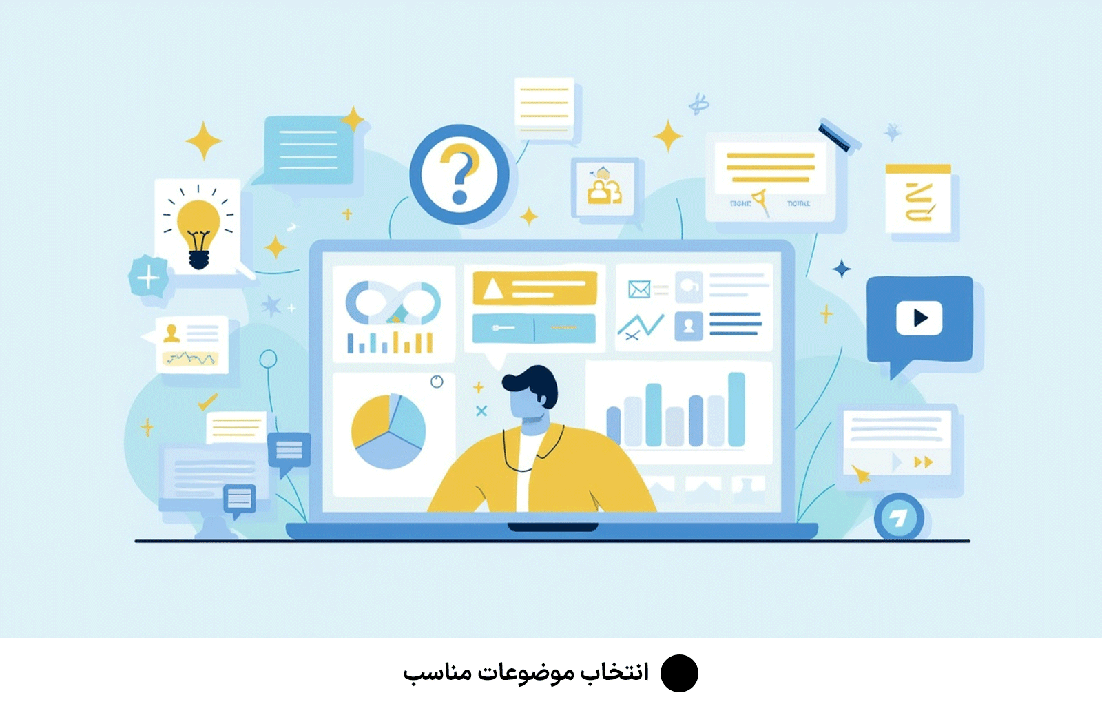انتخاب موضوعات مناسب