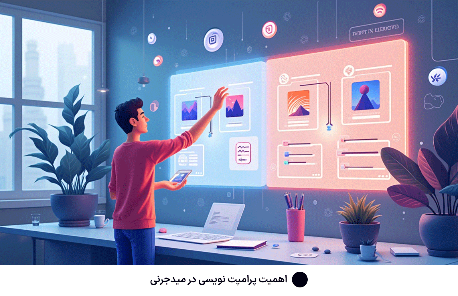 اهمیت پرامپت نویسی در میدجرنی