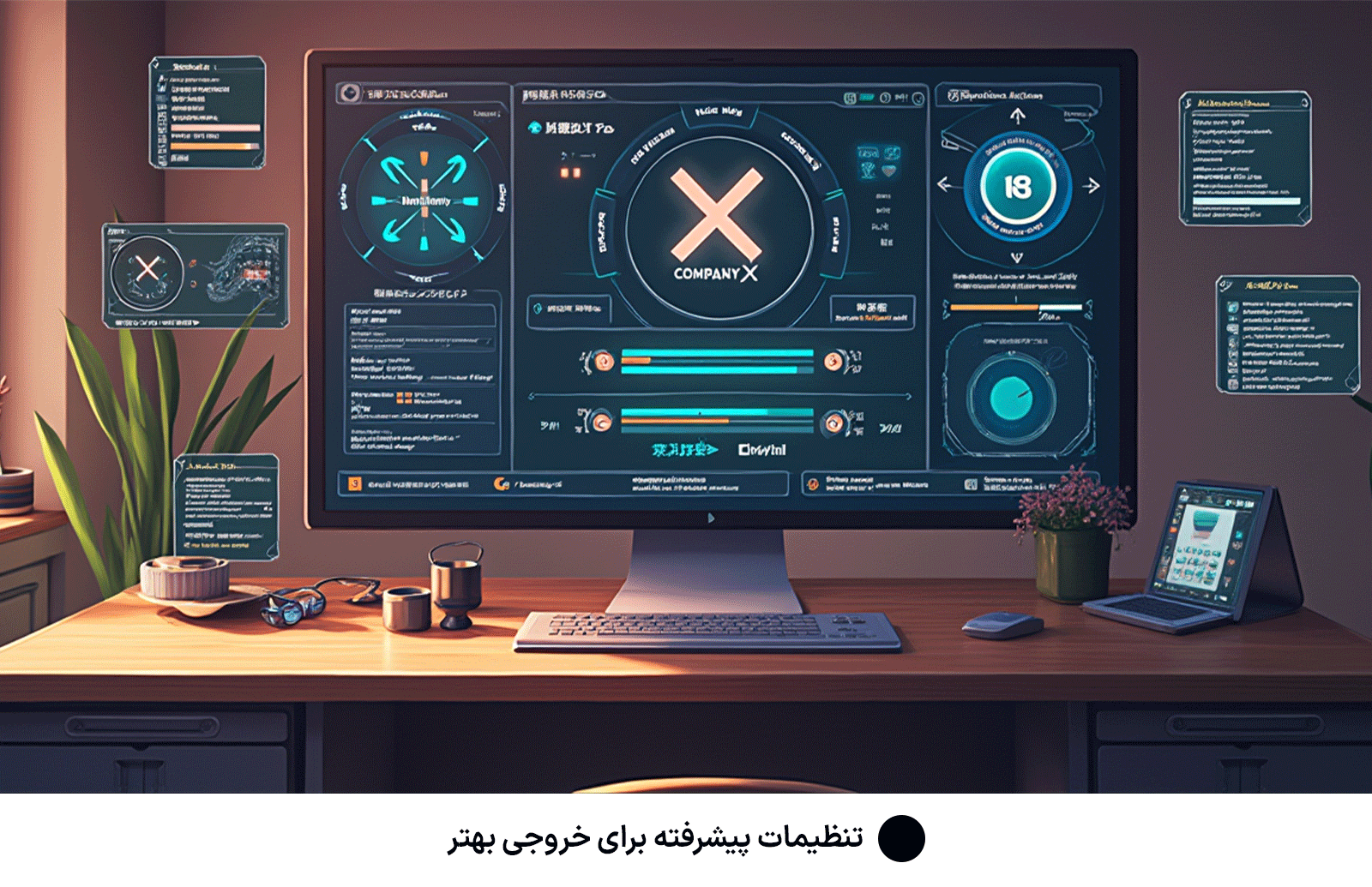 تنظیمات پیشرفته برای خروجی بهتر