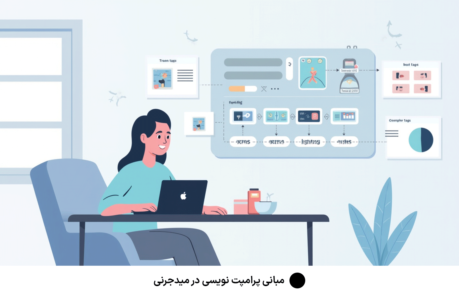 مبانی پرامپت نویسی در میدجرنی