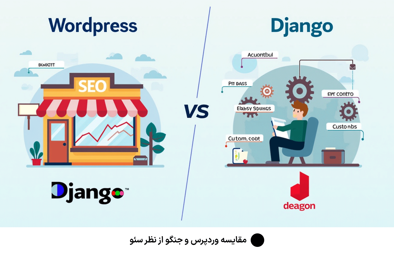 مقایسه وردپرس و جنگو از نظر سئو