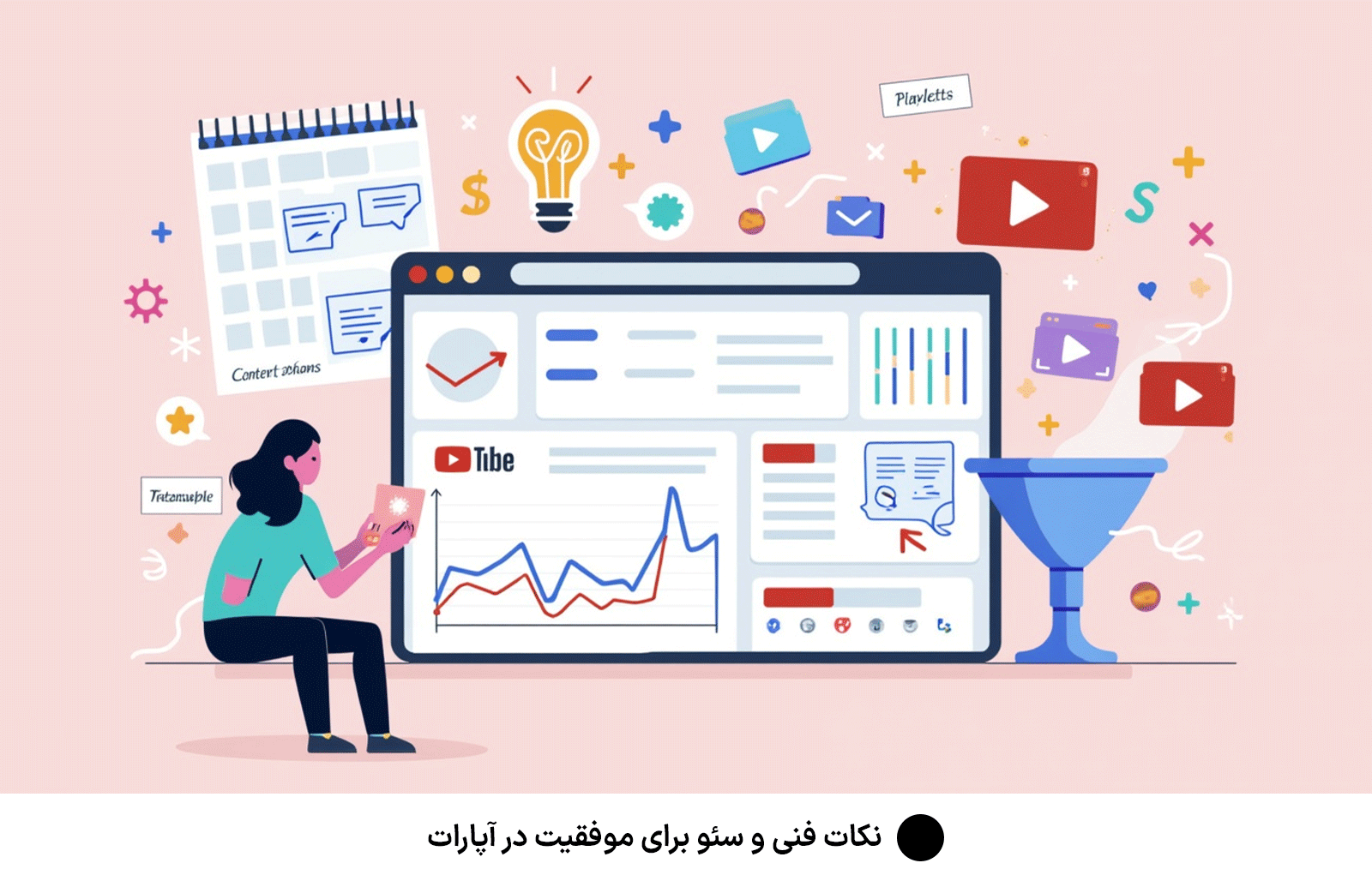 نکات فنی و سئو برای موفقیت در آپارات