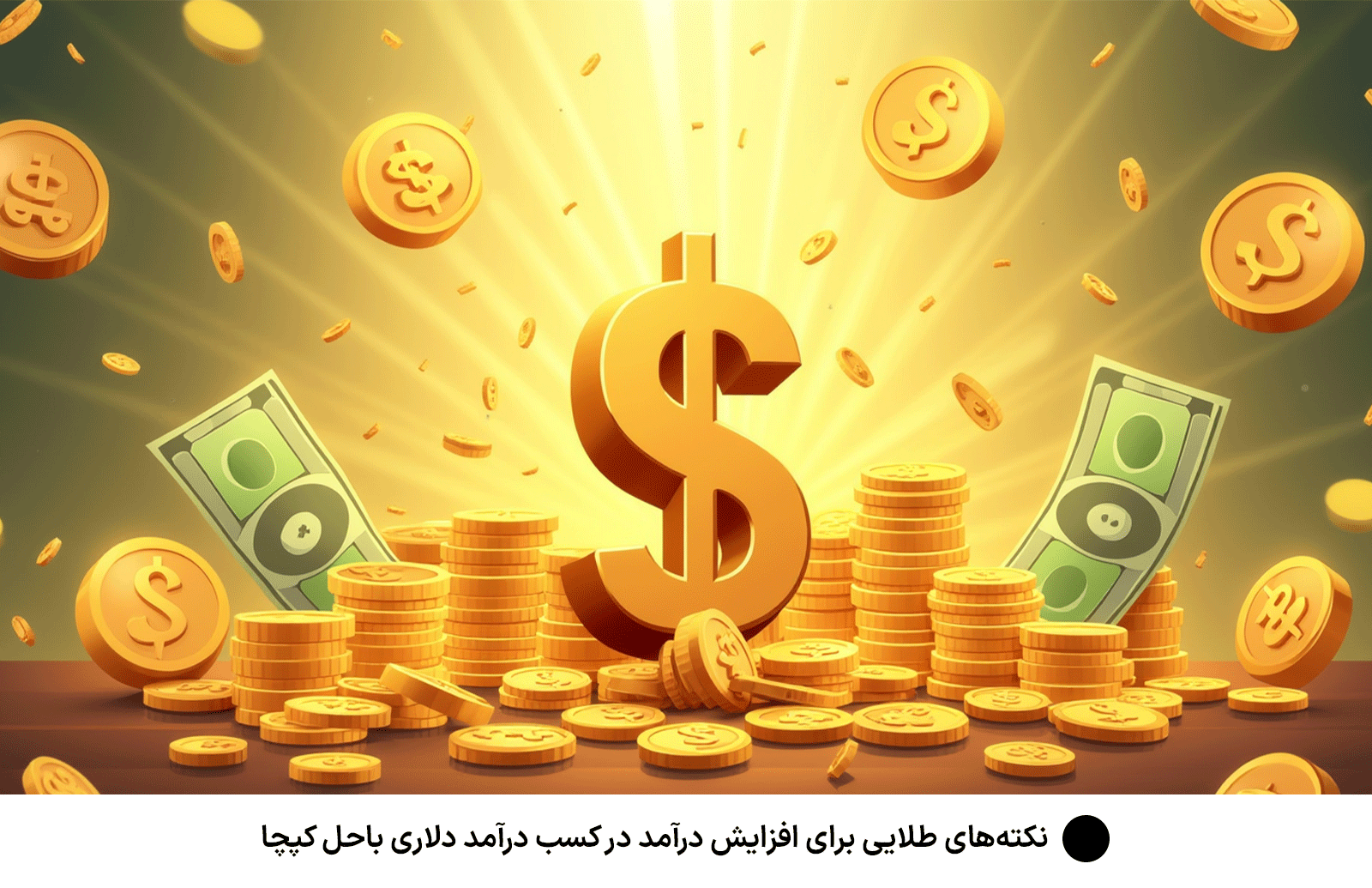 نکته‌های طلایی برای افزایش درآمد در كسب درآمد دلارى باحل كپچا