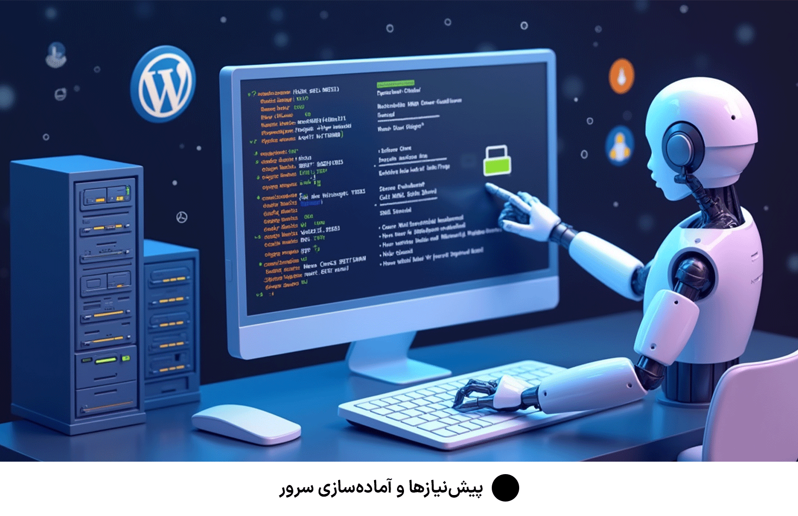 پیش‌نیازها و آماده‌سازی سرور
