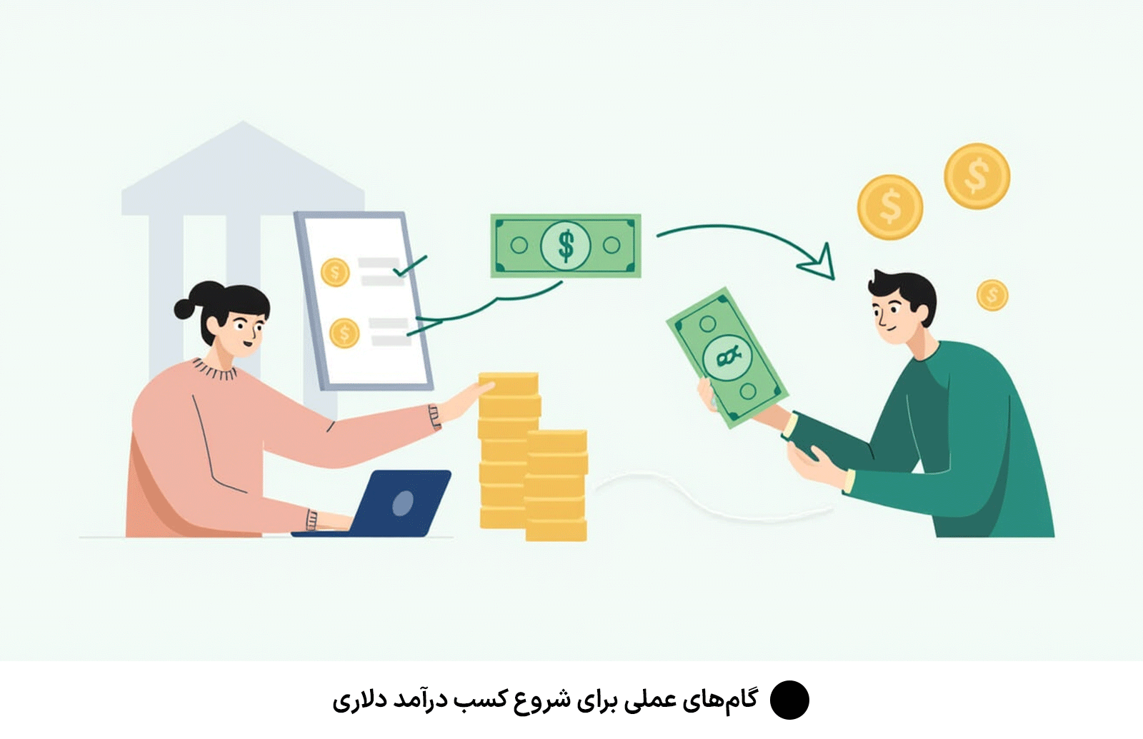 گام‌های عملی برای شروع کسب درآمد دلاری