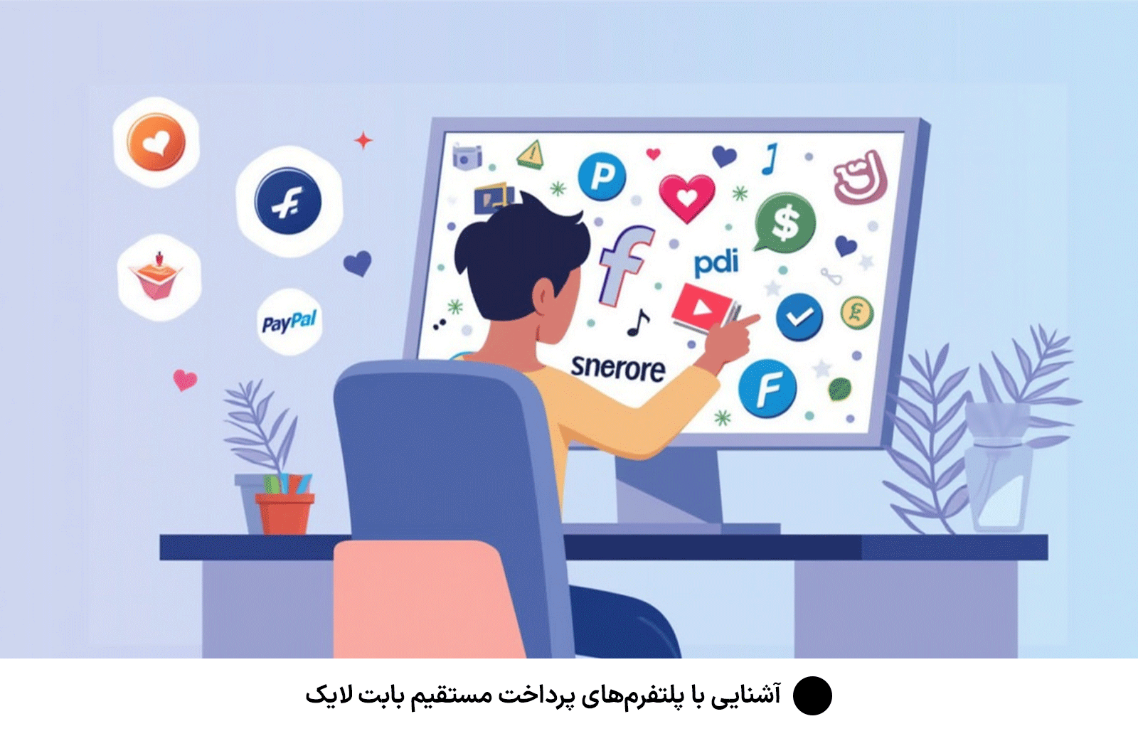 آشنایی با پلتفرم‌های پرداخت مستقیم بابت لایک