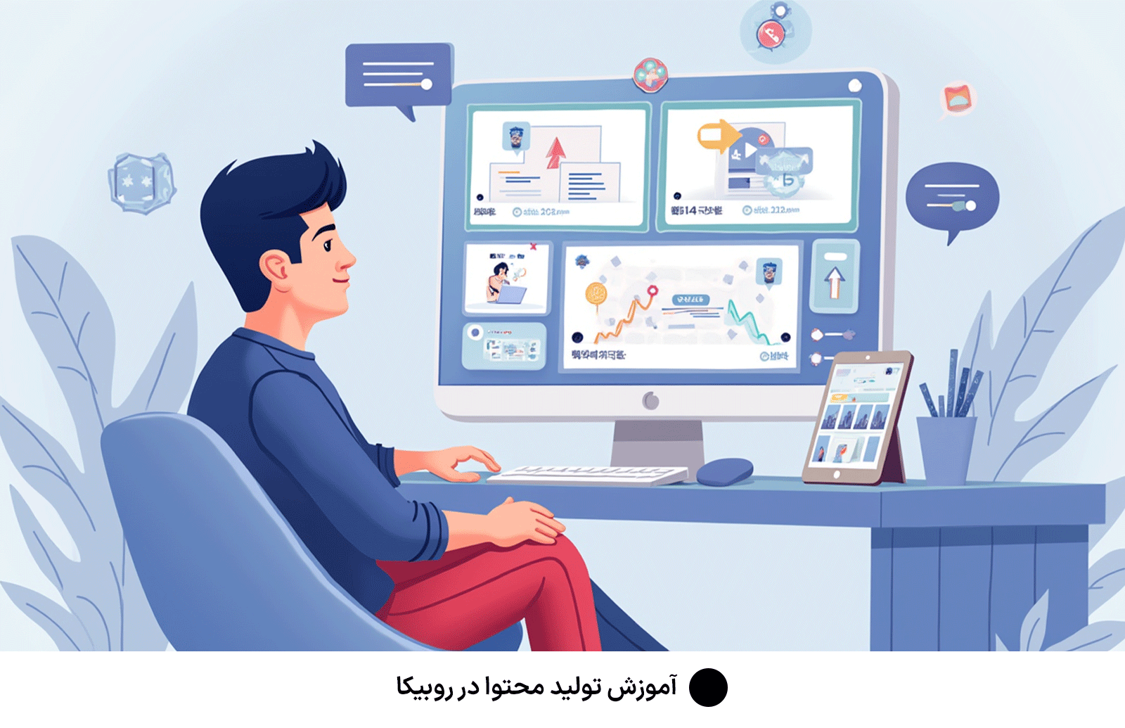 آموزش تولید محتوا در روبیکا