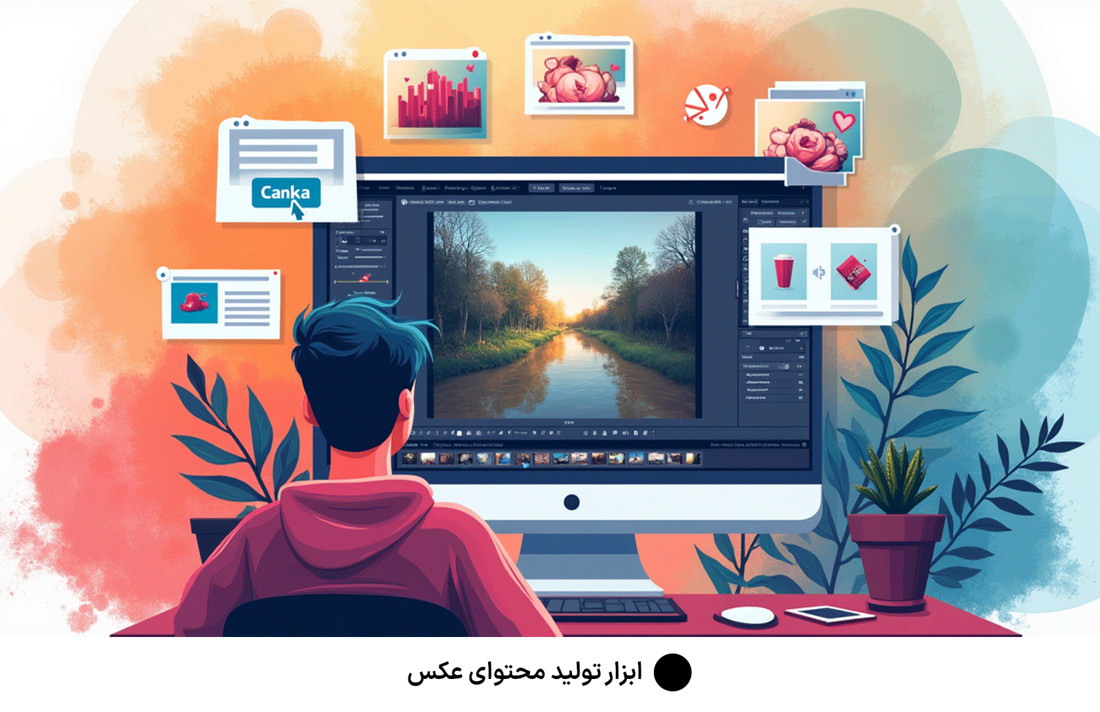 ابزار تولید محتوای عکس