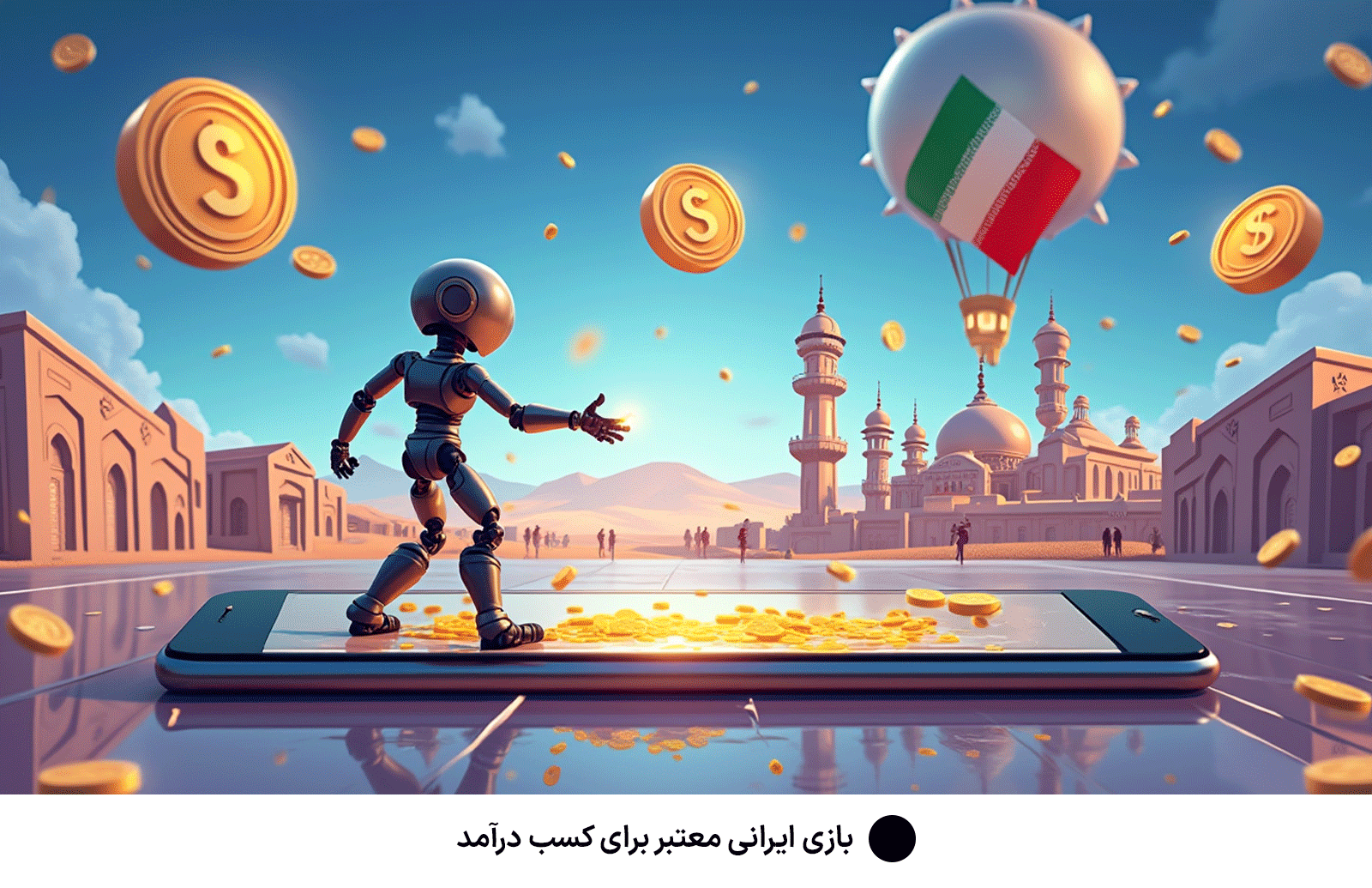 بازی ایرانی معتبر برای کسب درآمد