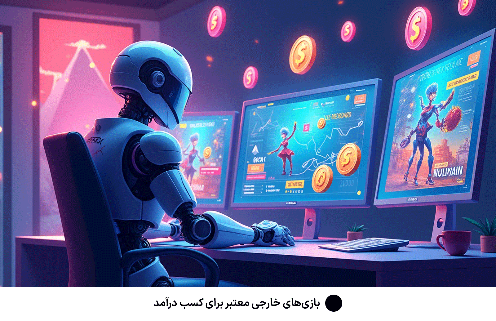 بازی‌های خارجی معتبر برای کسب درآمد