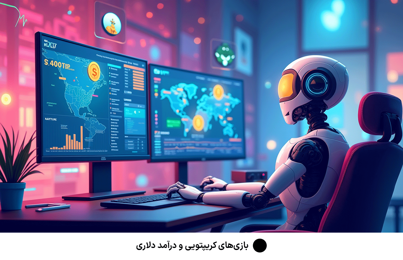 بازی‌های کریپتویی و درآمد دلاری