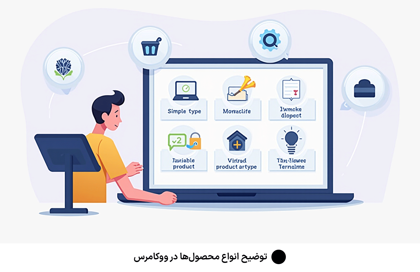 توضیح انواع محصول‌ها در ووکامرس