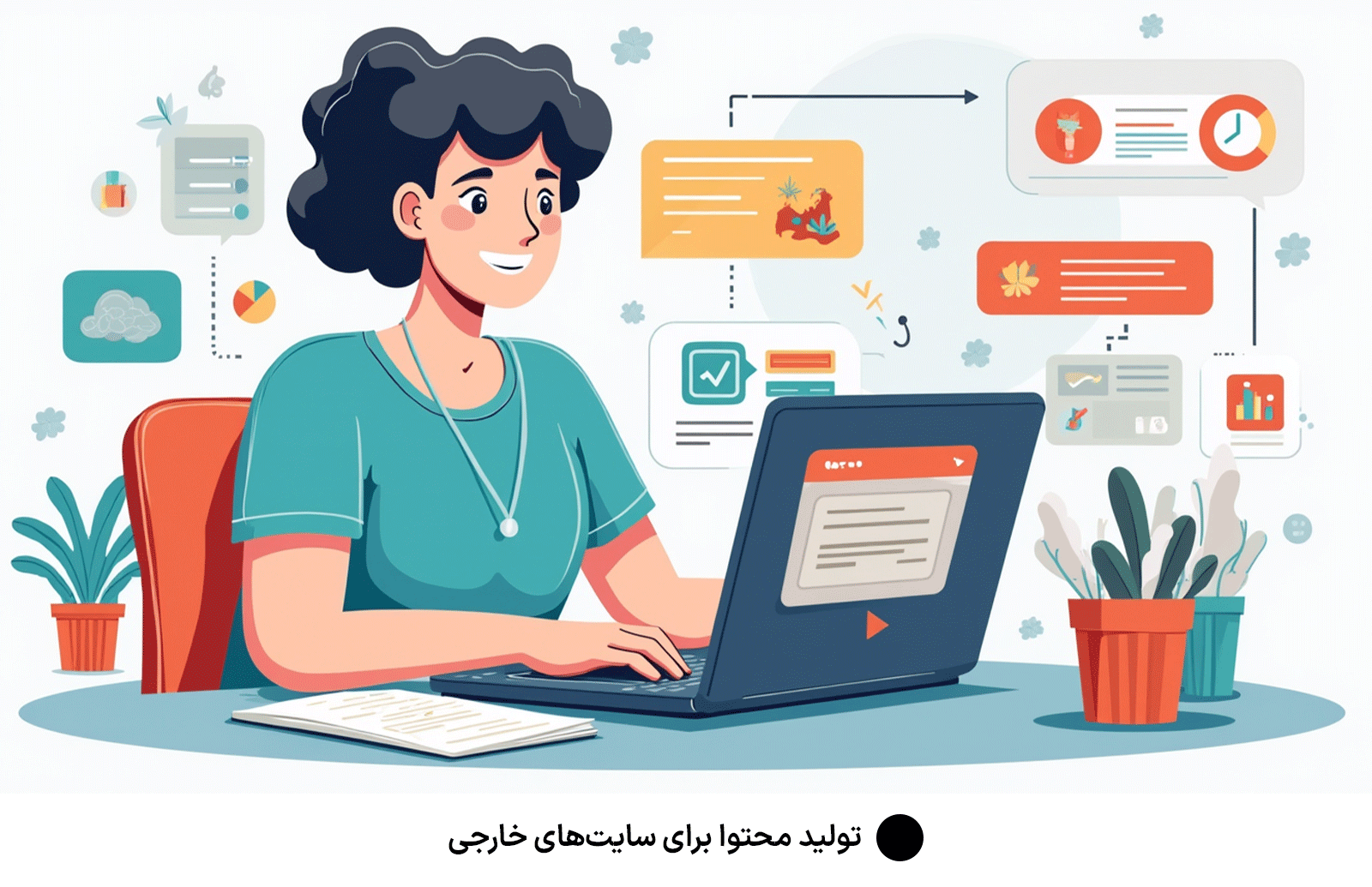 تولید محتوا برای سایت‌های خارجی