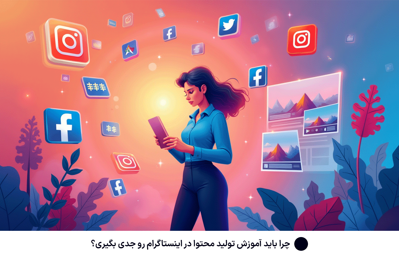 چرا باید آموزش تولید محتوا در اینستاگرام رو جدی بگیری؟