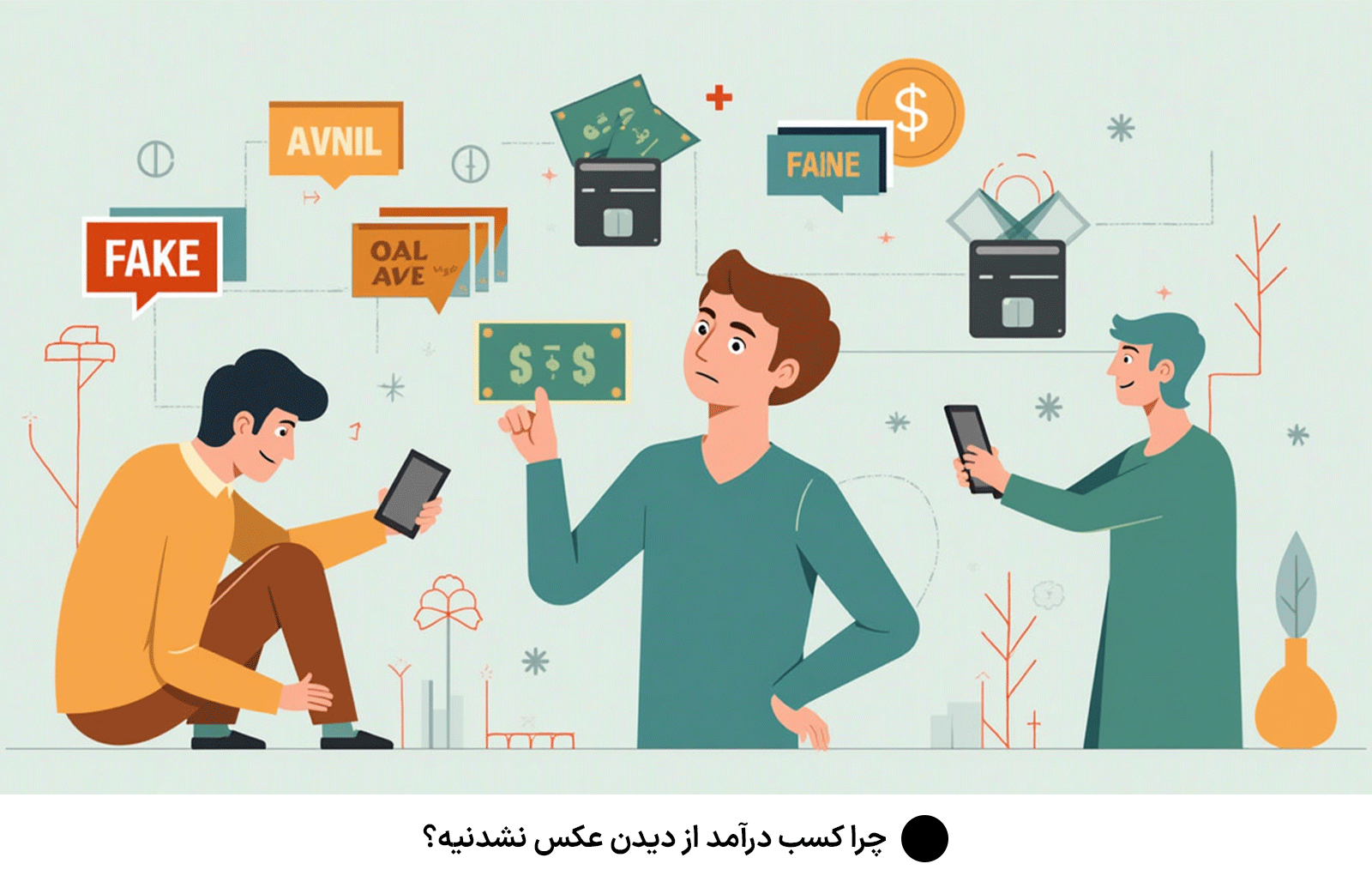 چرا کسب درآمد از دیدن عکس نشدنیه؟