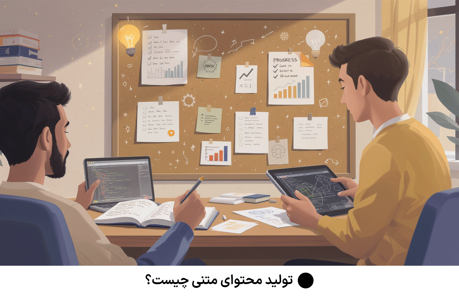 تولید محتوای متنی چیست؟