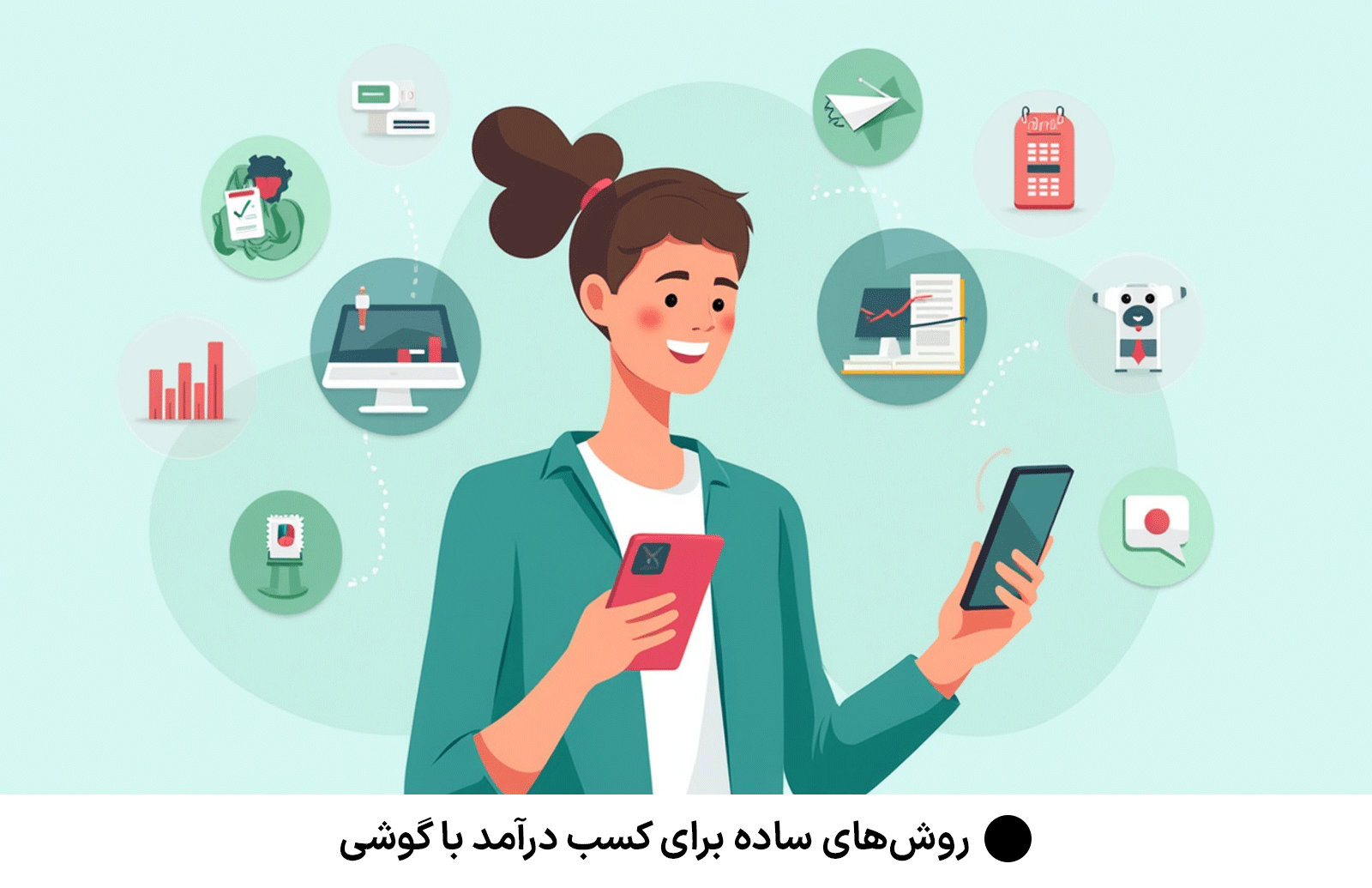 روش‌های ساده برای کسب درآمد با گوشی