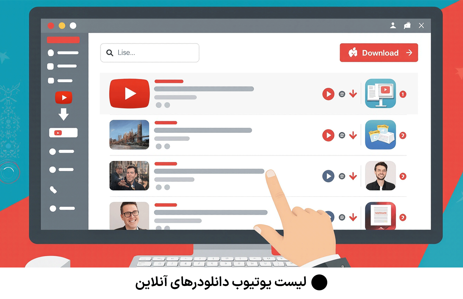 لیست یوتیوب دانلودرهای آنلاین