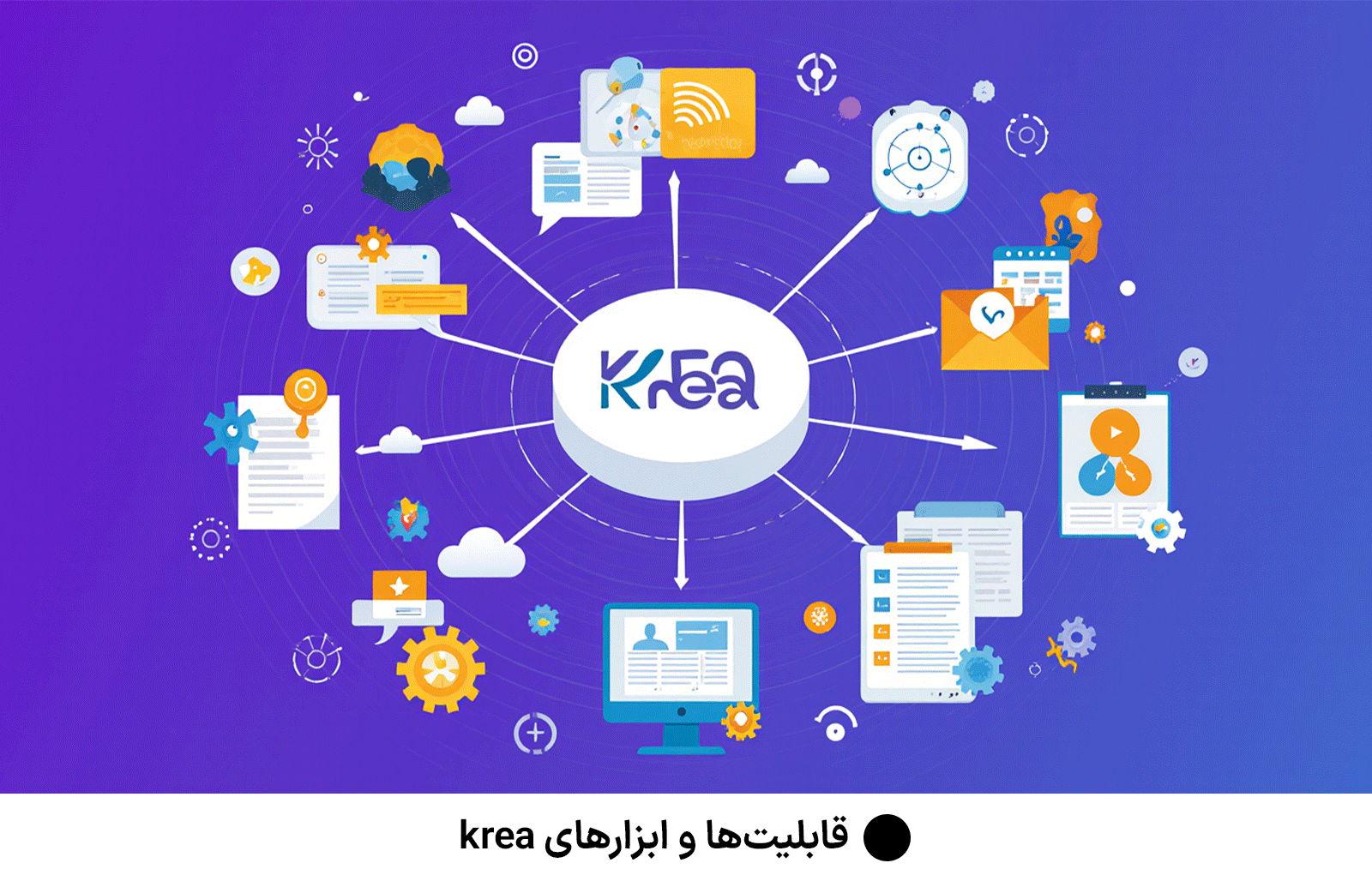 قابلیت‌ها و ابزارهای krea