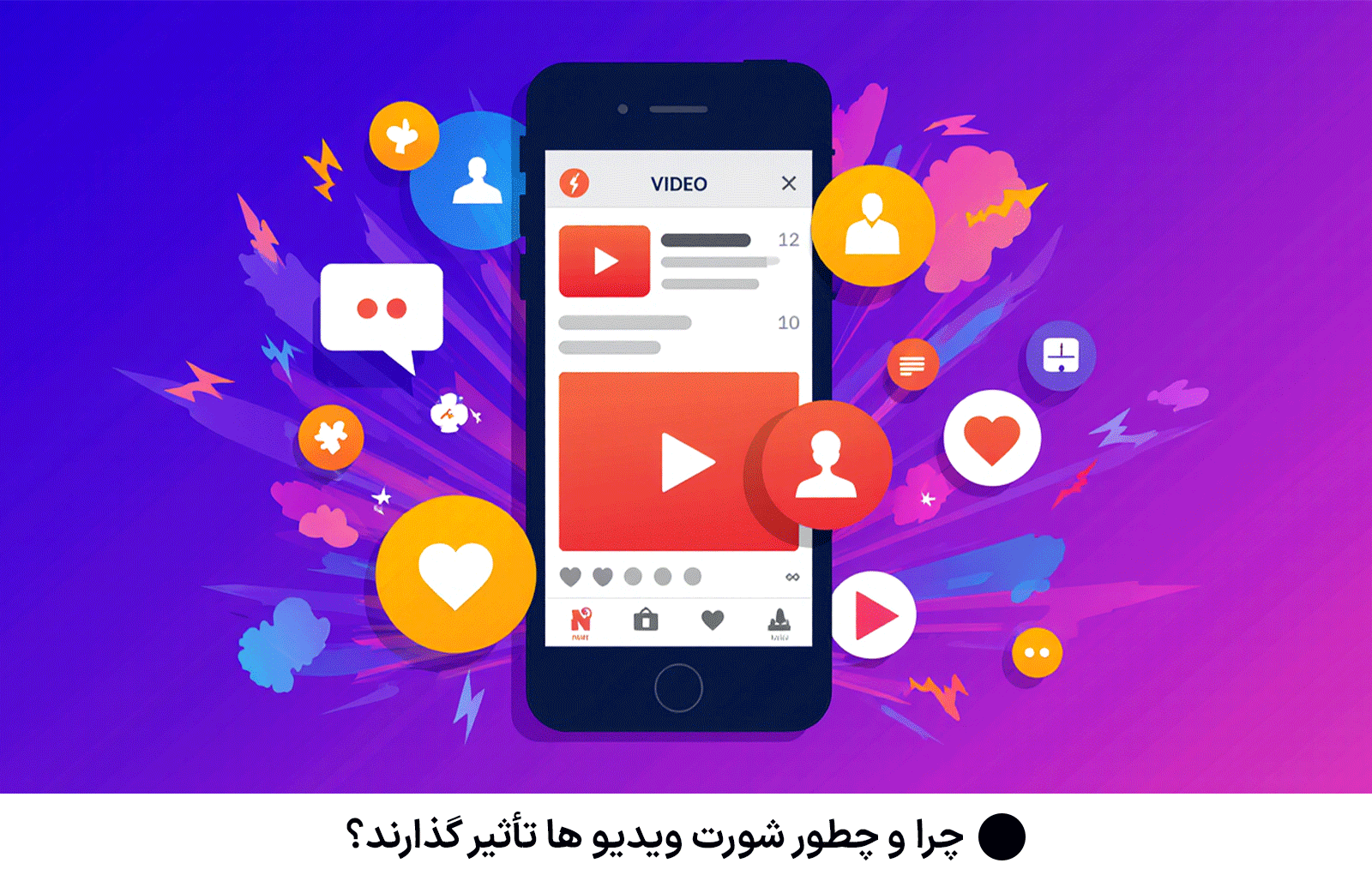چرا و چطور شورت‌ ویدیو ها تأثیر گذارند؟