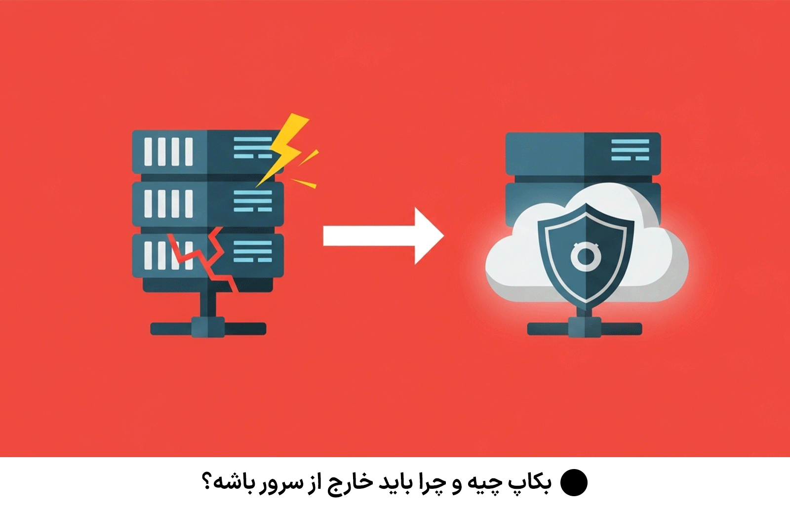 بکاپ چیه و چرا باید خارج از سرور باشه؟