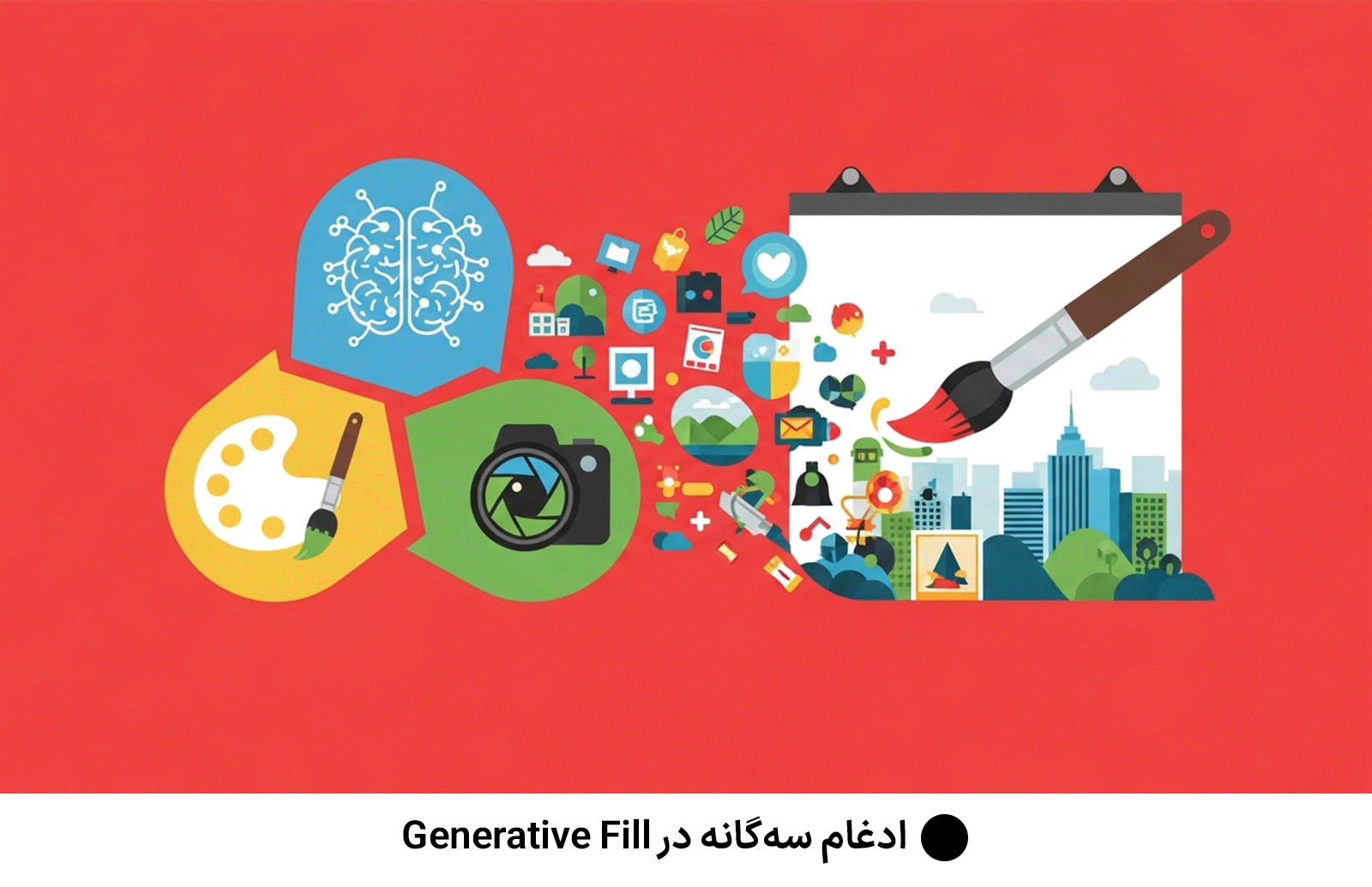 ادغام سه‌گانه در Generative Fill