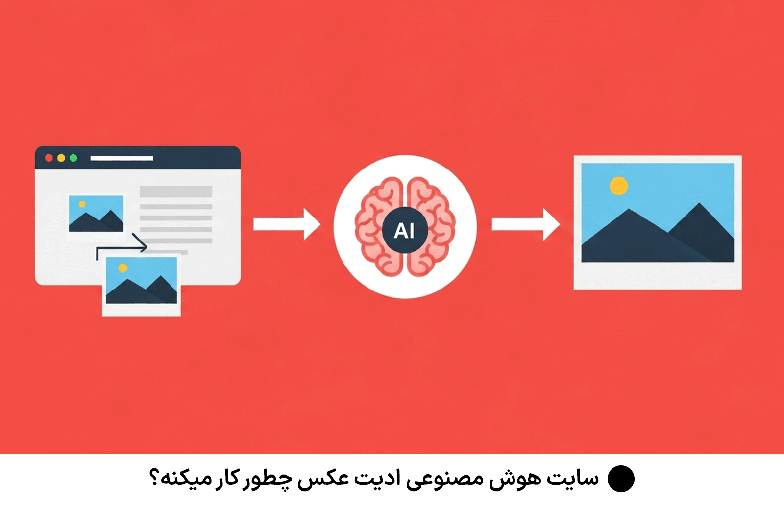 سایت هوش مصنوعی ادیت عکس چطور کار میکنه؟