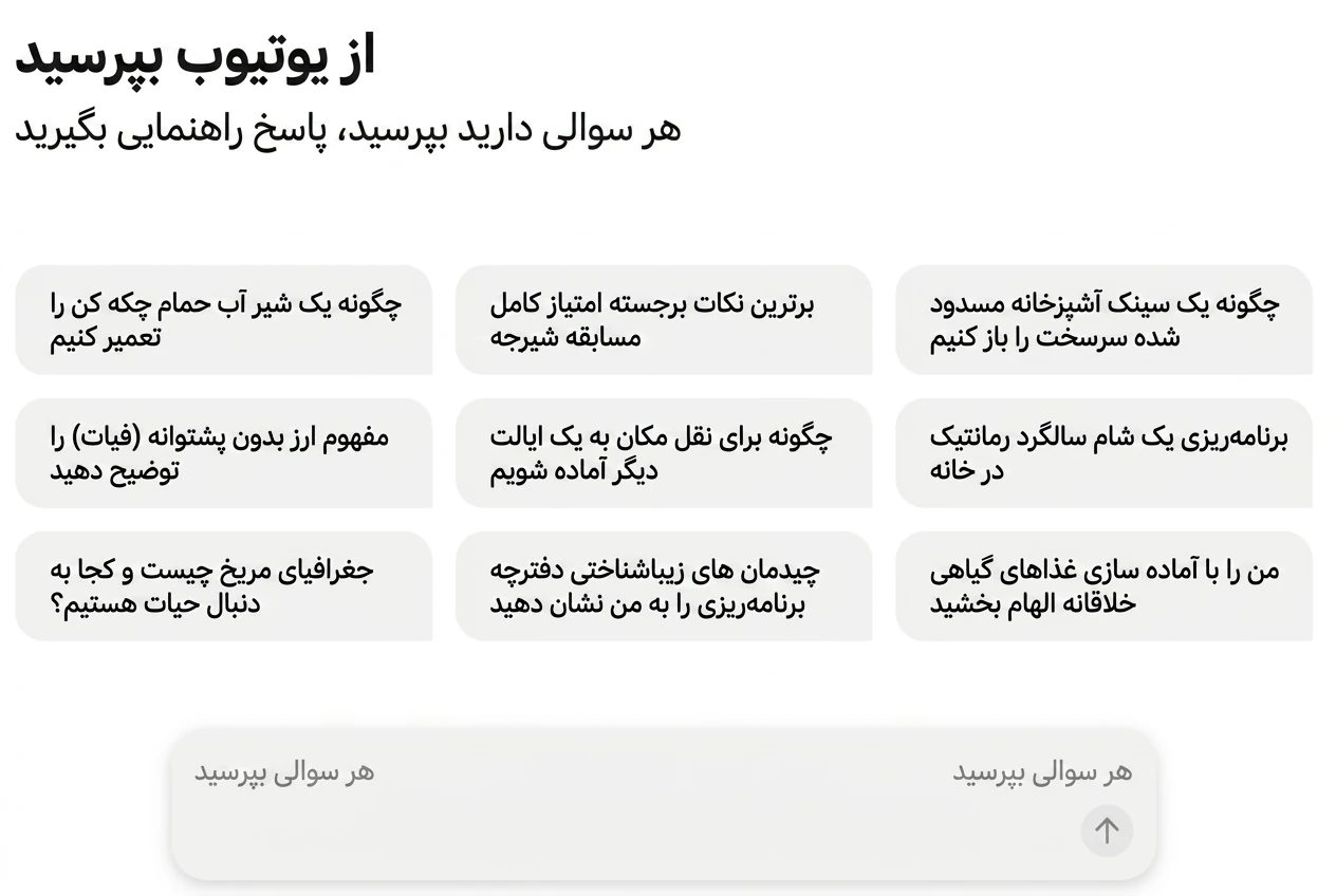 قابلیت جدید گوگل برای مشترکان پریمیوم یوتوب